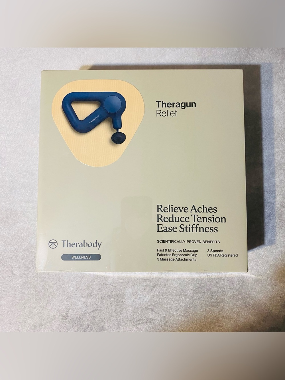 Therabody Theragun Relief Massage Gun in Navy New in Box